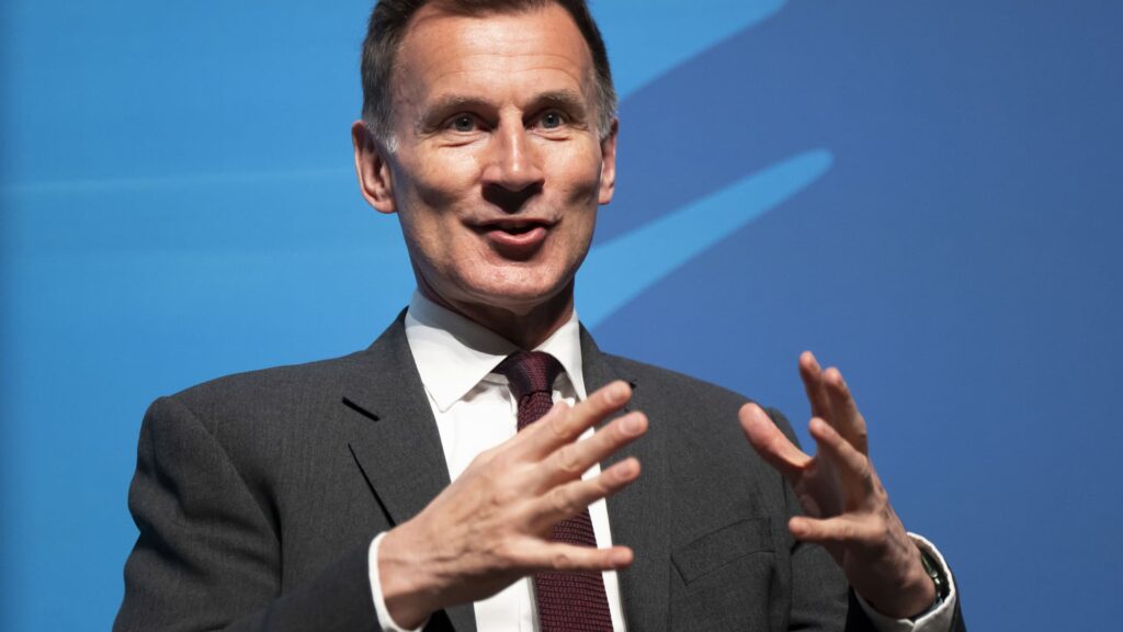 UK’s Jeremy Hunt to announce tax cuts aimed at reviving stagnant economy