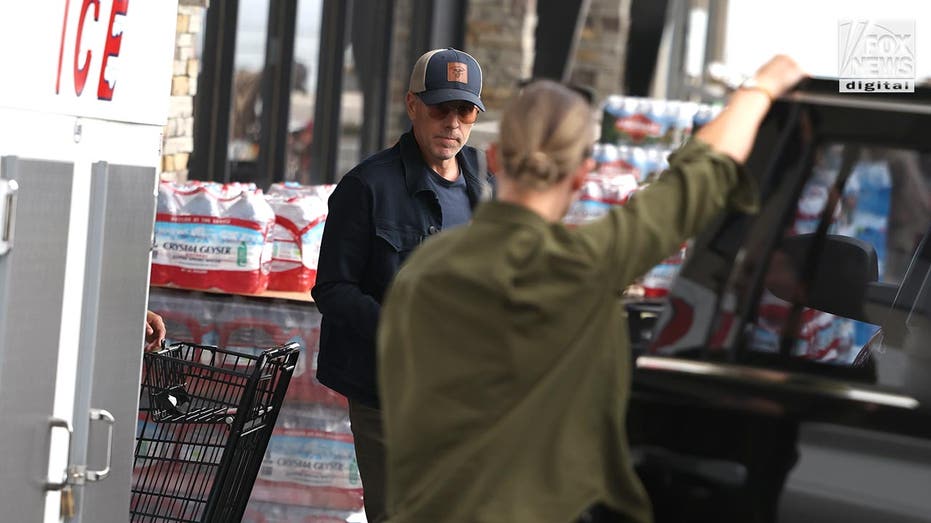 EXCLUSIVE PICS: Hunter Biden on the other side of the country while dad fights for political life