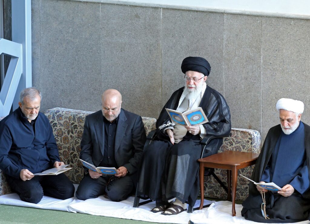 Khamenei says Iran and its allies will not back down from Israeli attacks