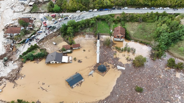 Rescuers in Bosnia search for people missing in deadly floods