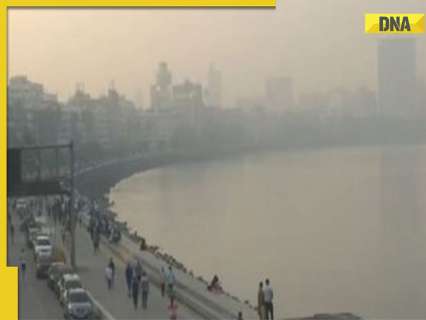 Mumbai engulfed in layer of smoke as AQI dips to ‘poor’ ahead of Diwali festival