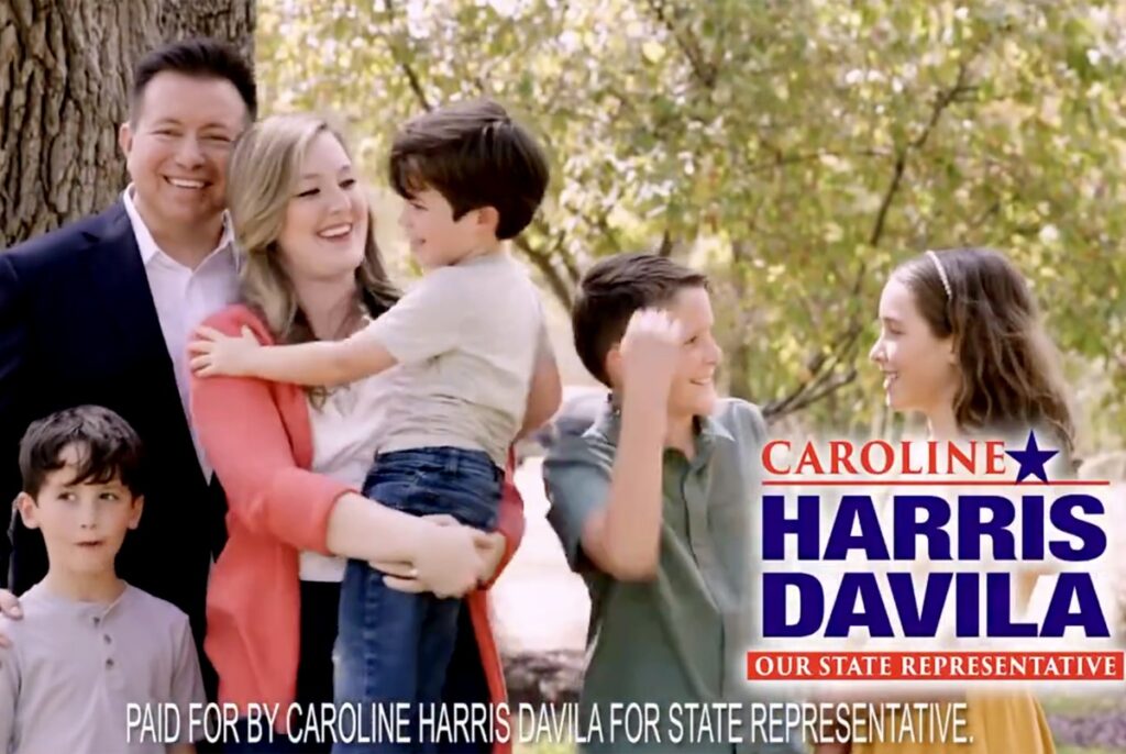 Children in Texas state representative’s latest campaign ad aren’t hers