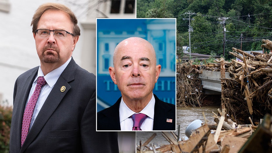 NC lawmaker accuses Mayorkas of politicizing ‘tragedy for personal gain’ after FEMA funding alarms