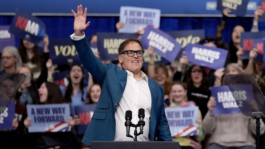 From the ‘Shark Tank’ to the campaign trail: Mark Cuban teams up with Kamala Harris