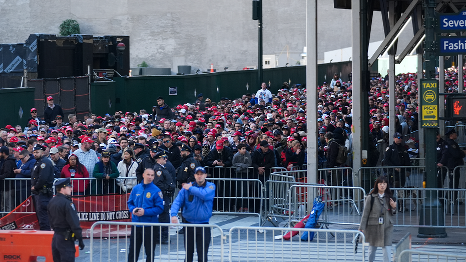 Trump supporters converge on Madison Square Garden ahead of highly-anticipated rally: ‘Iconic’