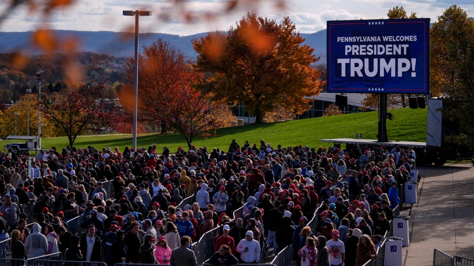 Trump vows at Pennsylvania rally to slash energy costs, lift LNG pause and ‘frack, frack, frack’