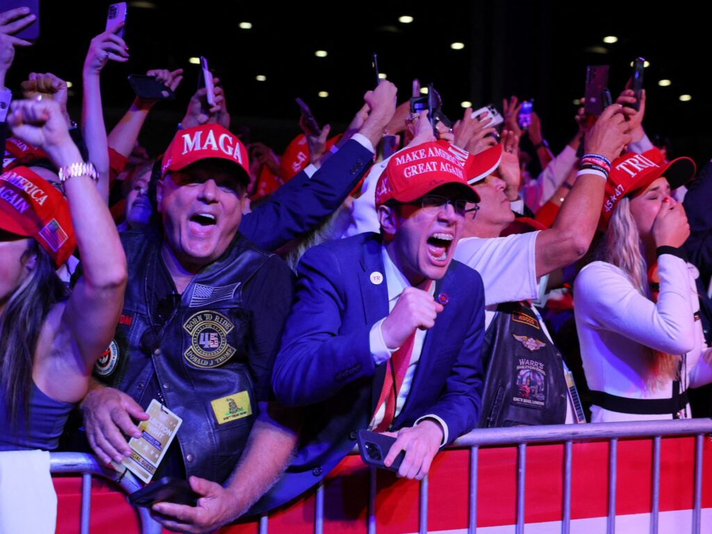 Americans react as Donald Trump wins US presidential race