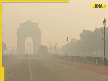 Delhi Air Pollution: Delhi-NCR wakes up to thick layer of smog post-Diwali, AQI in ‘very poor’ category