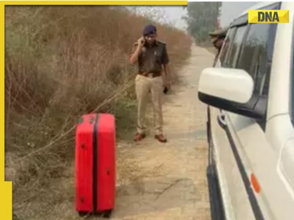 Woman’s body stuffed in red suitcase found on Delhi-Lucknow highway, police initiate probe