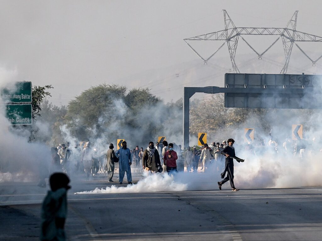 One killed, dozens injured as supporters of Imran Khan protest in Pakistan