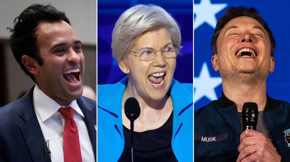 Elizabeth Warren gets sarcastic after Trump taps Musk, Ramaswamy for DOGE: ‘Yeah, this seems REALLY efficient’