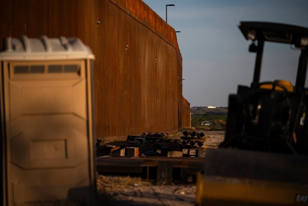 Why were border wall materials put up for auction? Here’s what you should know.