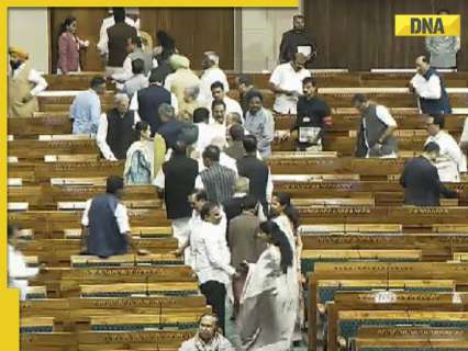 Sambhal violence: LoP Rahul Gandhi, Akhilesh Yadav and others stage walkout in Lok Sabha