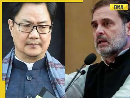 ‘Have you learnt Karate to beat up MPs?’: Kiren Rijiju to Rahul Gandhi after BJP MP blames LoP for injury