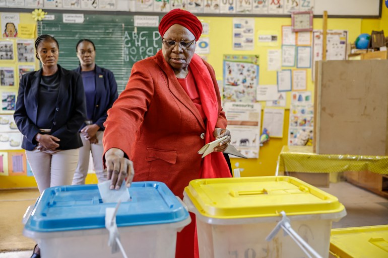 Namibia set for first female president as disputed election count advances