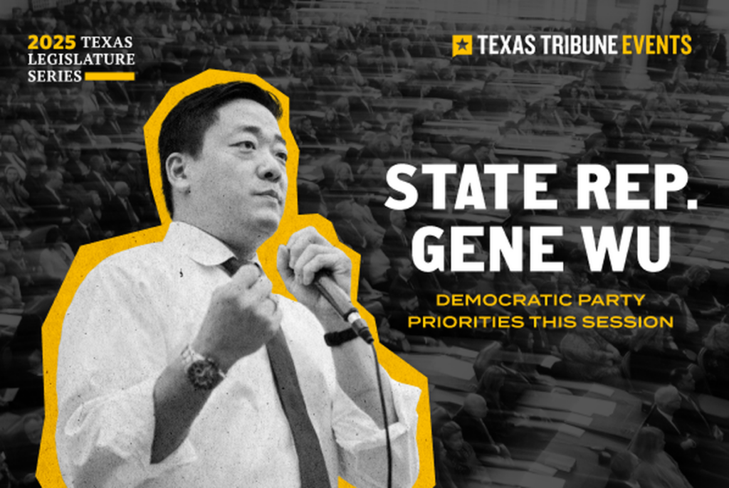 Join us Jan. 21 for a conversation with State Rep. Gene Wu