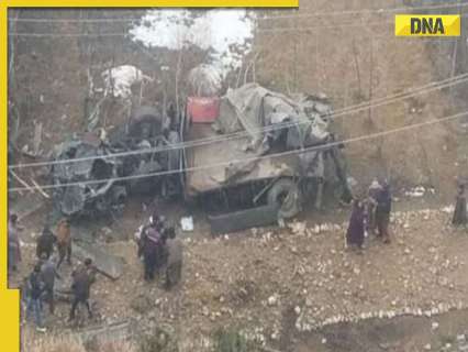 J-K: Two soldiers killed, three injured after army vehicle plunges into deep gorge in Bandipora