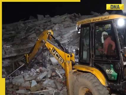 Delhi: Four-storey building collapses in Burari, rescue operations underway