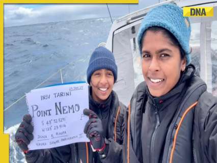 Meet Dilna K and Roopa A, Indian Navy women officers who crossed Earth’s most isolated spot, located in…