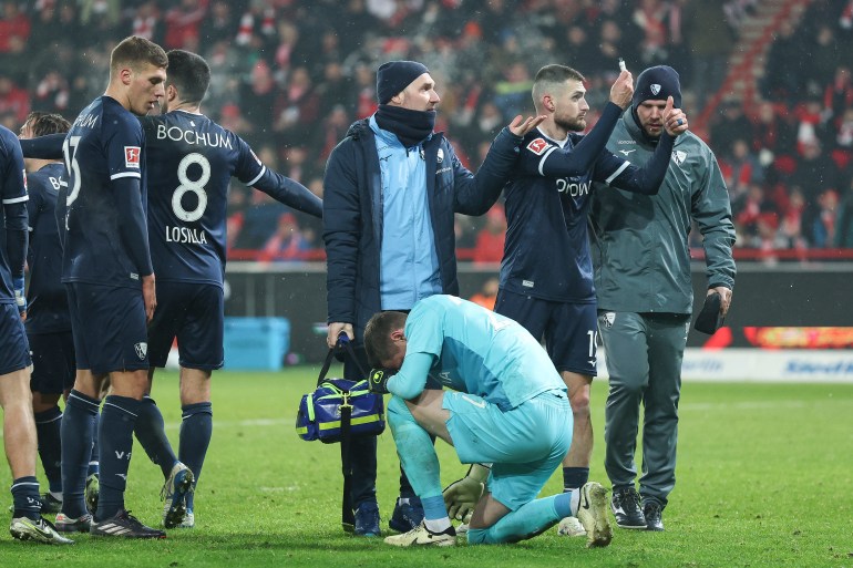 Union Berlin appeals court ruling over Bochum goalkeeper hit by lighter