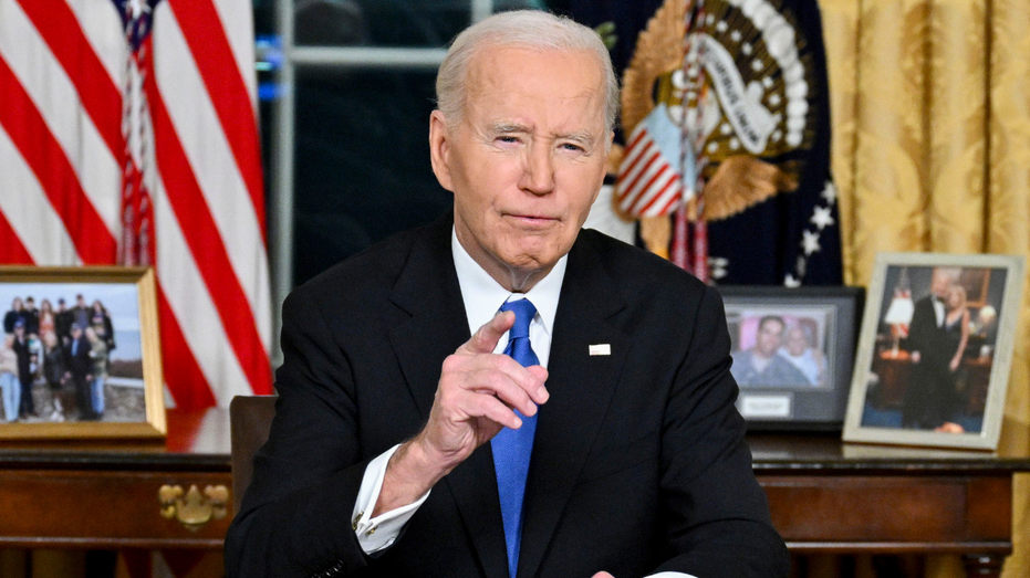 ‘Worst farewell speech in presidential history’: Biden’s Oval Office goodbye panned as ‘dark’