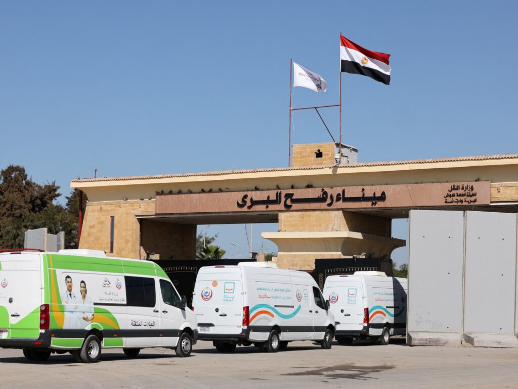 Palestinian patients on way to Egypt as Rafah crossing opens after 9 months