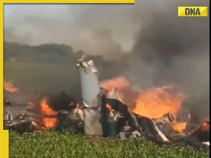 IAF Mirage 2000 fighter aircraft crashes in MP’s Shivpuri during training sortie