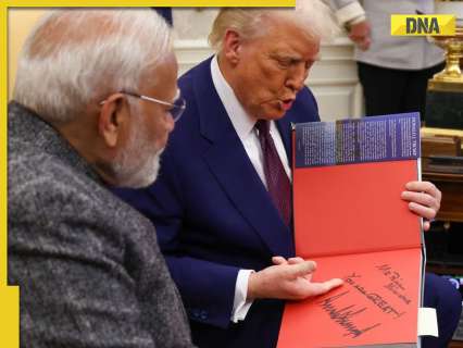 PM Modi concludes ‘very substantive’ US visit, Donald Trump gifts signed copy of his book, calls PM ‘great’