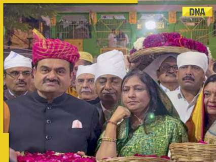 Watch: Gautam Adani and his wife offered ‘chadar’ at Ajmer Sharif Dargah