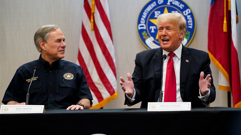 Trump holding Oval Office meeting with Texas Gov. Abbott over ‘securing the southern border’