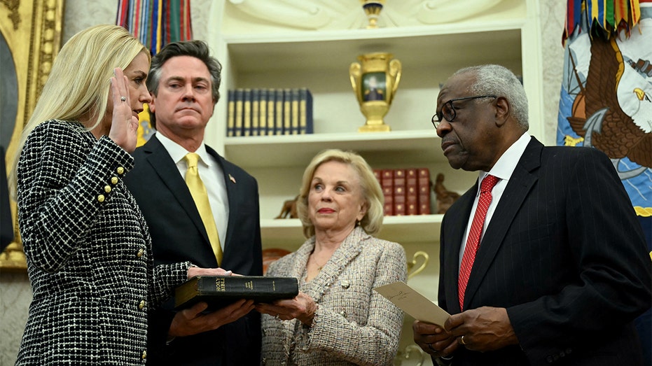 Bondi sworn in as attorney general with mission to end ‘weaponization’ of Justice Department