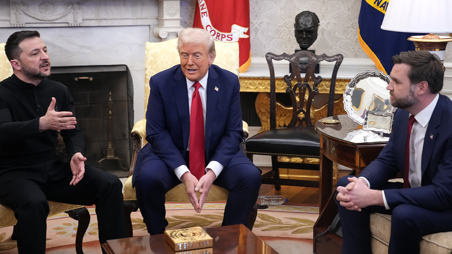 Trump, Vance and Zelenskyy spar over Russian war in tense exchange: ‘very disrespectful’