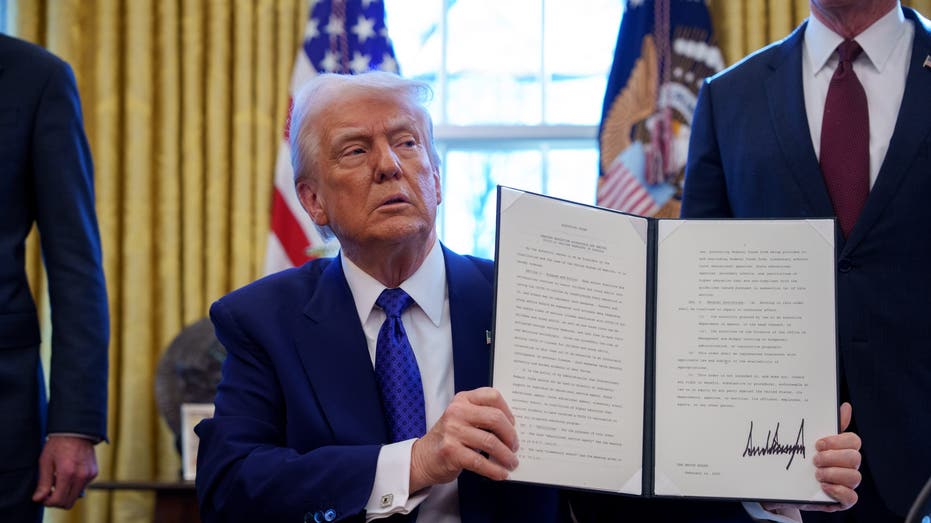 Trump undoes stack of ‘harmful’ Biden executive orders, shrinks multiple agencies